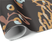 Vintages Nahtloses Muster. Handgezeichnete Textur Geschenkpapier (Rolleneckpunkt)