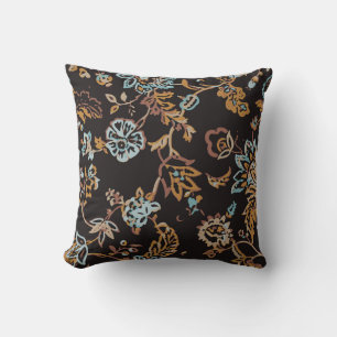 Vintages Nahtloses Muster. Handgezeichnete Textur Kissen