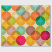 Vintages, nahtloses Muster, Hintergrund Geschenkpapier (Flach)