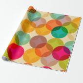 Vintages, nahtloses Muster, Hintergrund Geschenkpapier (Ungerollt)