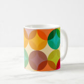 Vintages, nahtloses Muster, Hintergrund Kaffeetasse (VorderseiteRechts)