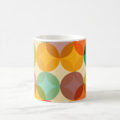 Vintages, nahtloses Muster, Hintergrund Kaffeetasse (Mittel)
