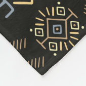 Vintages Nahtloses Muster im Ethnischen Stil. Tren Fleecedecke (Ecke)