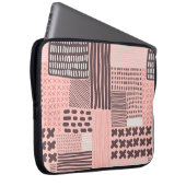 Vintages nahtloses Muster. Moderne, stilvolle Text Laptopschutzhülle (Vorne Rechts)