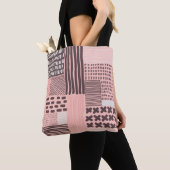 Vintages nahtloses Muster. Moderne, stilvolle Text Tasche (Von Nahem)