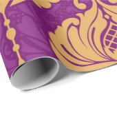 Vintages, nahtloses Staubmuster Geschenkpapier (Rolleneckpunkt)