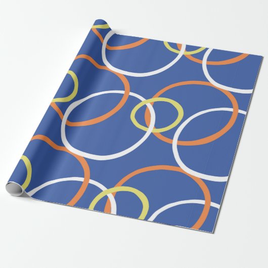 Vintages nahtloses Texturhintergrundmuster. Hand Geschenkpapier (Ungerollt)
