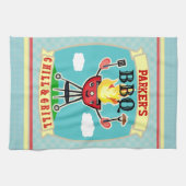 Vintages Name-Grill GRILLEN Tuch (Horizontal)