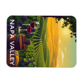 Vintages Napa Tal Magnet (Horizontal)