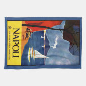Vintages Napoli Neapel Italien Handtuch (Horizontal)