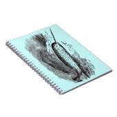 Vintages Narwhal Notizblock (Rechte Seite)