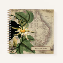 Vintages Native Passionfruit-Notebook