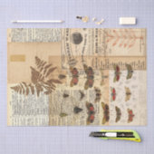 Vintages Naturschutzgebiet Seidenpapier (Handwerk)