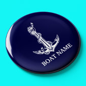 Vintages Nautical Anchor Rope Magnet