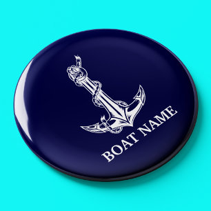 Vintages Nautical Anchor-Seil Magnet