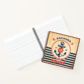 Vintages Nautikposter Notizblock (Innenseite)