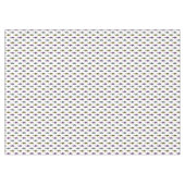 Vintages Neon-Blitz-Muster Tischdecke (Vorderseite (Horizontal))