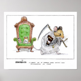 Vintages neues Jahr 1975 Poster