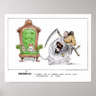 Vintages neues Jahr 1975 Poster