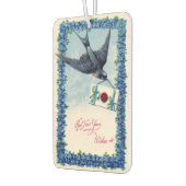 Vintages neues Jahr Autolufterfrischer (Links)