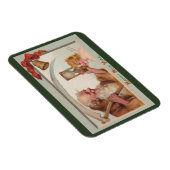 Vintages neues Jahr Magnet (Rechte Seite)