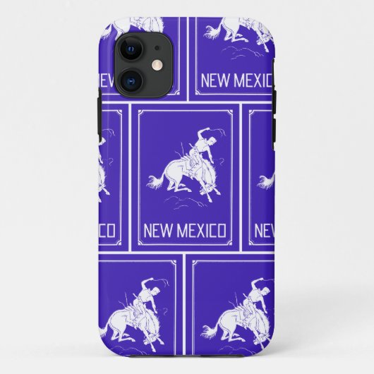 Vintages neues Mexiko Case-Mate iPhone Hülle (Rückseite)