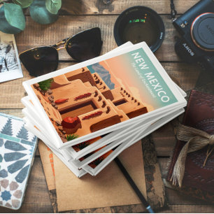 Vintages neues Mexiko Magnet