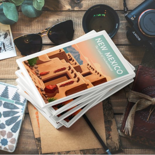 Vintages neues Mexiko Magnet