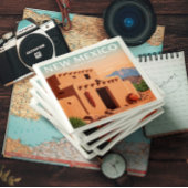 Vintages neues Mexiko Magnet