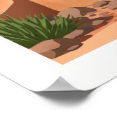 Vintages neues Mexiko Poster (Ecke)