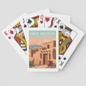 Vintages neues Mexiko Spielkarten (Rückseite)