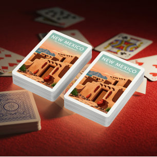 Vintages neues Mexiko Spielkarten