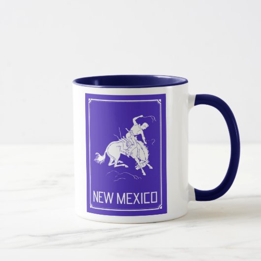 Vintages neues Mexiko Tasse (Rechts)
