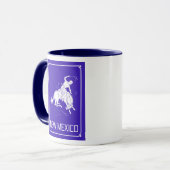 Vintages neues Mexiko Tasse (Vorderseite Links)