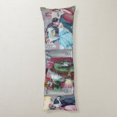 Vintages Neujahrsfest: Liebig-Werbung Seitenschläferkissen (Rückseite (Vertikal))