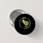 Vintages Neuseeland Kiwi Button (Vorne & Hinten)