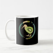 Vintages Neuseeland Kiwi Kaffeetasse (Links)