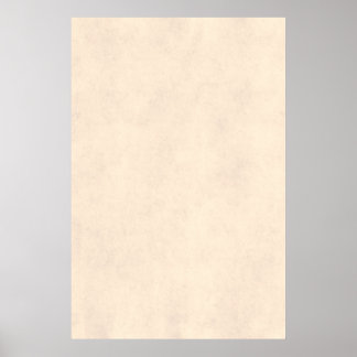 Vintages neutrales Pergament Beige Antiquitätenpap Poster
