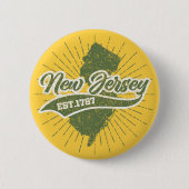 Vintages New Jersey Button (Vorderseite)