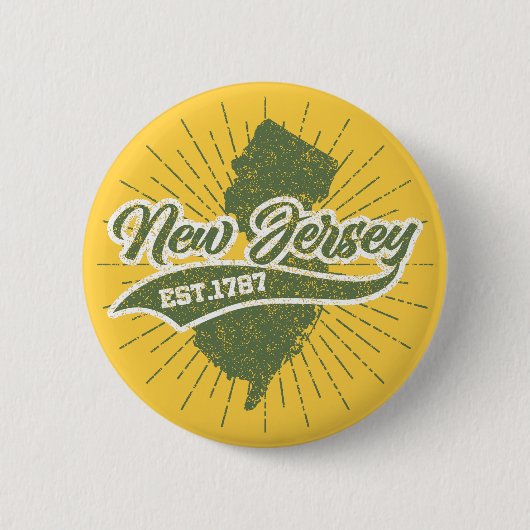 Vintages New Jersey Button (Vorderseite)