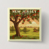 Vintages New Jersey Button (Vorderseite)