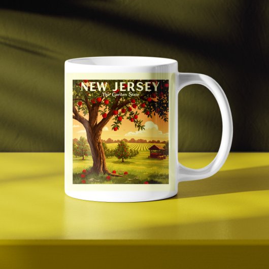 Vintages New Jersey Kaffeetasse