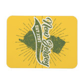 Vintages New Jersey Magnet (Horizontal)