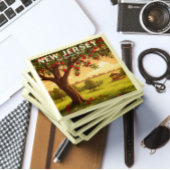 Vintages New Jersey Magnet