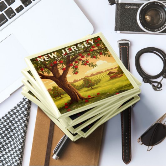 Vintages New Jersey Magnet