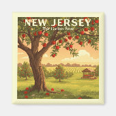 Vintages New Jersey Magnet (Vorne)