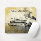 Vintages New Orleans Stern Wheeler Mouse Pad Mousepad (Mit Mouse)