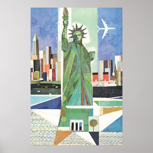 Vintages New York City Poster (Vorne)