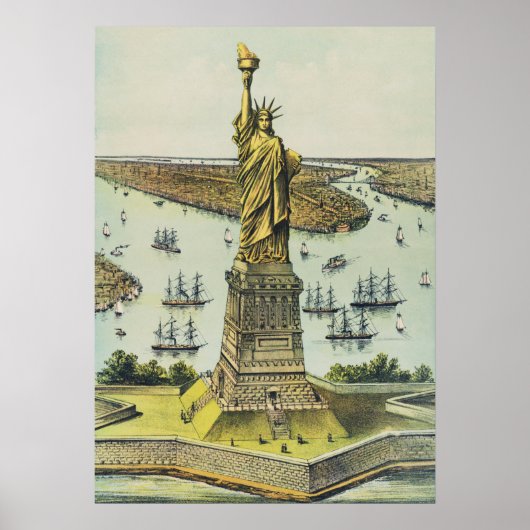 Vintages New York City Poster (Vorne)
