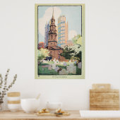 Vintages New York City Poster (Küche)